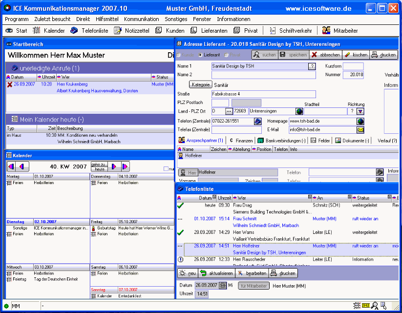 Screenshot für IKom - ICE Kommunikationsmanager